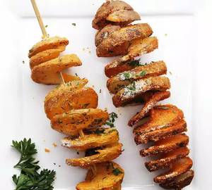 Tandoori potato spiral