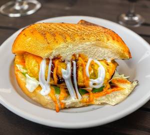 Vip tandoor grilled vada pav