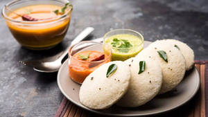 Sambar Idli [2 Pieces]