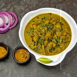 Aloo methi pyaz paratha