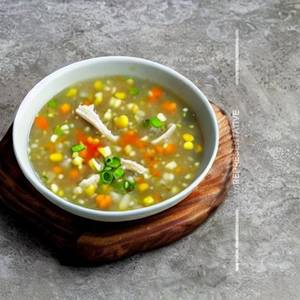 Sweet Corn Chicken Soup