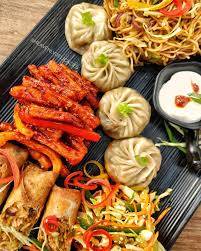 Crispy Fried Momos + Spring Rolll+ Fried Chaap