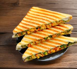 Veg grilled paneer sandwich