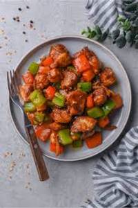 Crispy Chicken Schezwan Style