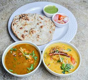 Mini Dal Fry + Kadhi Pakora + 5 Roti