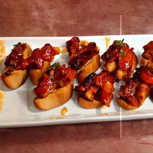 Crostini Bbq Chicken