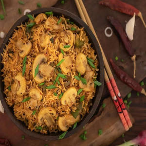 Mushroom Fried Rice