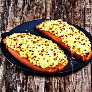 Cheese N Chilli Garlic Bread
