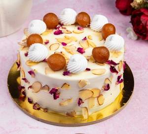 Eggless Premium Gulab Jamun Standard Cake(500 G0rams)