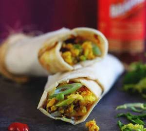 Paneer Bhurji Roll