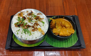 Neychorum Kozhi Curryum