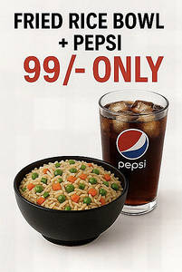Fried Rice Bowl + Pepsi