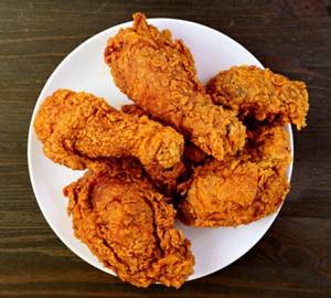 1 Pieces Fried Chicken + 2 Pieces Hot Wings