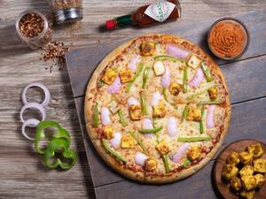 Kadhai Paneer Pizza [7Inch]