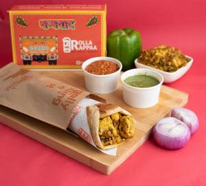 Achari Paneer Kathi Roll