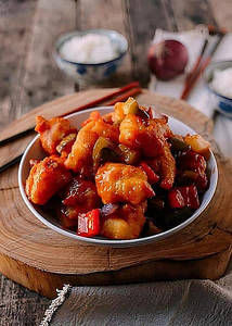 Sweet And Sour Fish (6 Pcs)