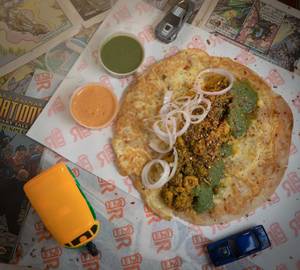 Double Egg Single Chicken Kathi Roll