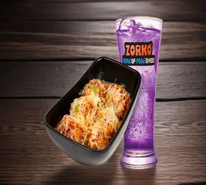 Cheesy Melting Gravy Momos + Any Mojito