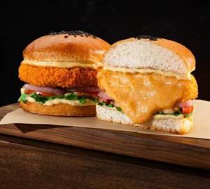 Veg. Super Burger + French Fries + 2 Pc Veg. Strips + Cold Drink