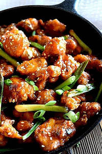 Schezwan Chicken Dry (6 Pcs)