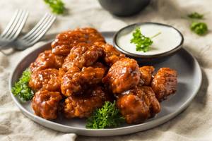 3 Pieces Boneless Strips + 6 Pieces Hot Wings