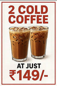 Cold Coffee + Cold Coffee