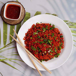 Schezwan Fried Rice Veg