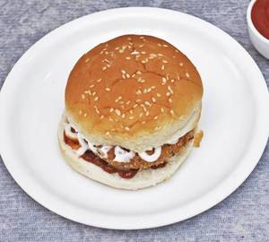 Tandoori crispy veg burger