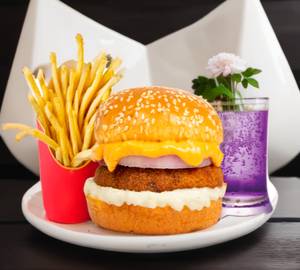 Classic Burger + French Fries + Any Mojito