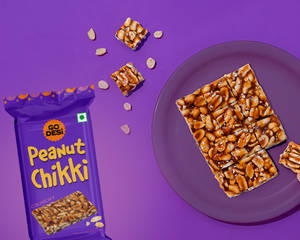 Classic Peanut Chikki Bar - 100 Grams