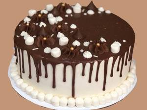 Choco Vanilla Cake [ 500 Grams ]