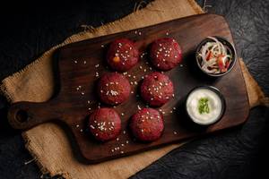 Vegetable And Beetroot Spiced Kebabs