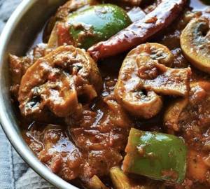 Paneer Mushroom Ch. Kadhai