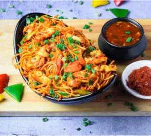 Chicken Schezwan Noodles 