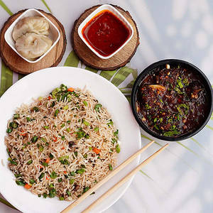 Manchurian And Rice