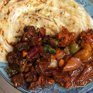 Full Chilli Chicken +5poratta