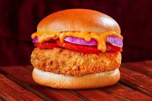 Crispy Veg Burger (Bun Tikki)