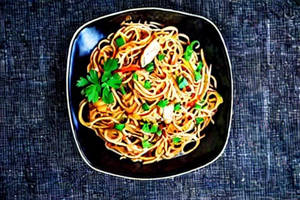 Veg Phad Thai Noodles