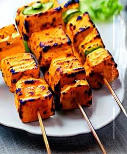 Lebsuni Paneer Tikka