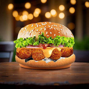 Veg Momo Burger