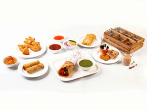 High Tea Selection Vegetarian Set For One