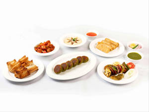 Appetizer Selection Vegetarian Set For Two