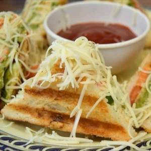 Veg double cheese burger