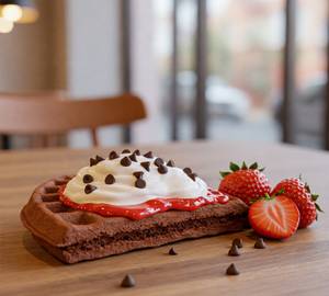Strawberry Blush Waffle