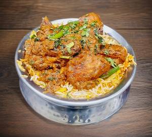 Chicken roast biryani
