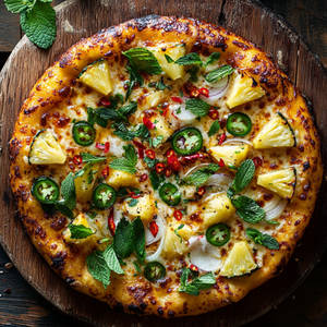 Pineapple Paradise Pizza