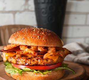 Chicken cheese burger