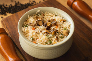 Mushroom Fried Rice