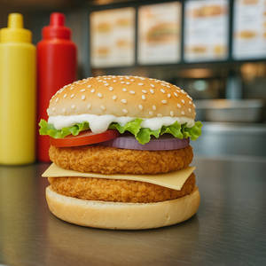 Classic Veg Big Rush Burger