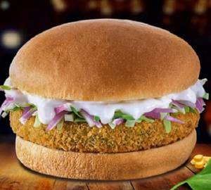 Spicy Aloo Tikki Burger